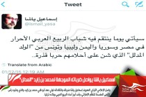اسماعيل ياشا يواصل ضرباته الموجهة لمحمد بن زايد "المدلل"