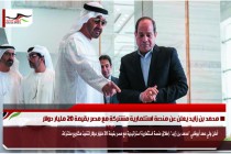 محمد بن زايد يعلن عن منصة استثمارية مشتركة مع مصر بقيمة 20 مليار دولار