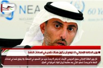 وزير الطاقة الإماراتي: لا نتوقع أن يكون هناك نقص في امدادات النفط