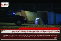 السطات الإماراتية تحبط أكبر عملية تهريب مخدرات بقيمة 1.8 مليار درهم