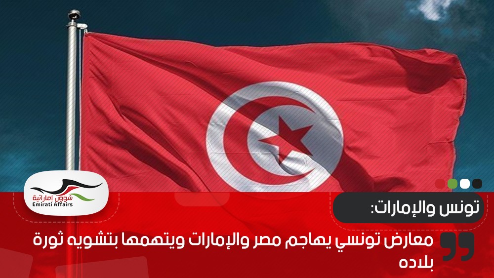 معارض تونسي يهاجم مصر والإمارات ويتهمها بتشويه ثورة بلاده