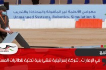 في الإمارات.. شركة إسرائيلية تنشئ بنية تحتية للطائرات المسيّرة