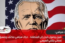 قبيل وصول بايدن إلى المنطقة .. حراك سياسي مكثف ومسؤول إماراتي يلتقي السيسي