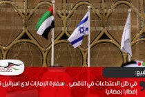 في ظل الاعتداءات في الأقصى .. سفارة الإمارات لدى اسرائيل تقيم إفطارا رمضانيا
