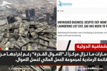 الشفافية الدولية: الإمارات تغزل شبكة عنكبوتية عالمية من الأموال القذرة