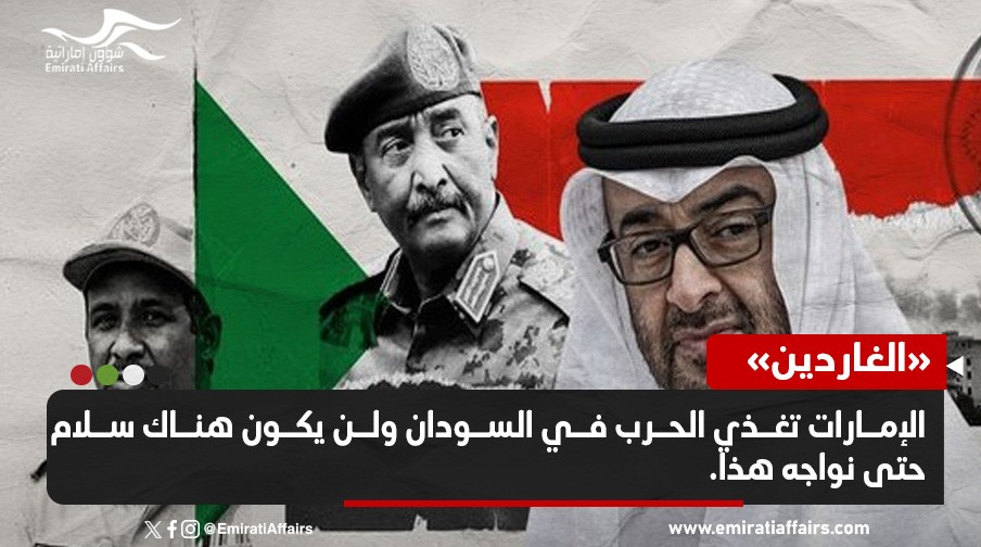 الإمارات تغذي الحرب في السودان ولن يكون هناك سلام حتى نواجه هذا
