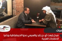 ميدل إيست آي: بن زايد والسيسي عدوا الديمقراطية وراعيا الانقلابات العربية
